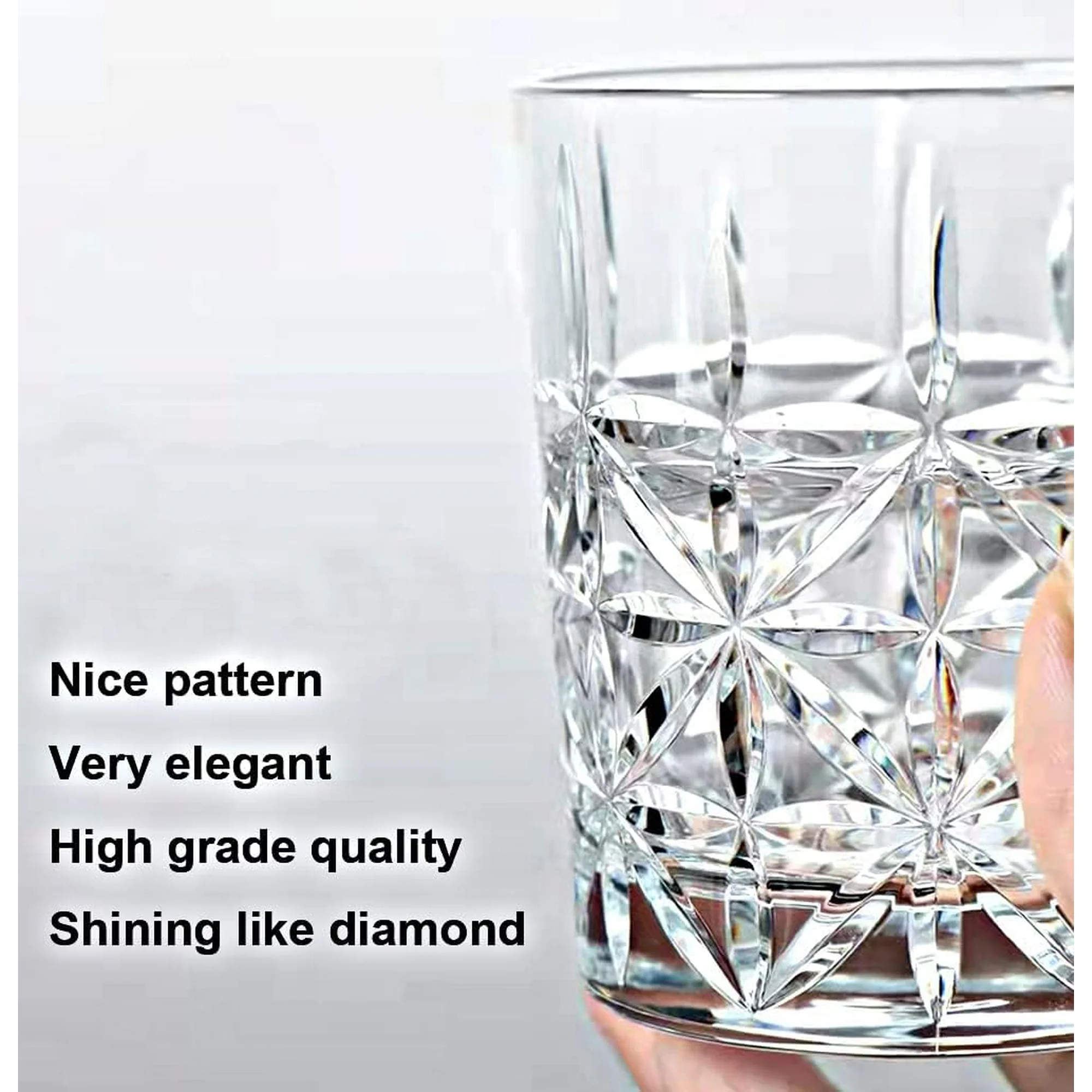 9 Oz Unbreakable Drinking Glasses Dishwasher Safe Acrylic - Image 5
