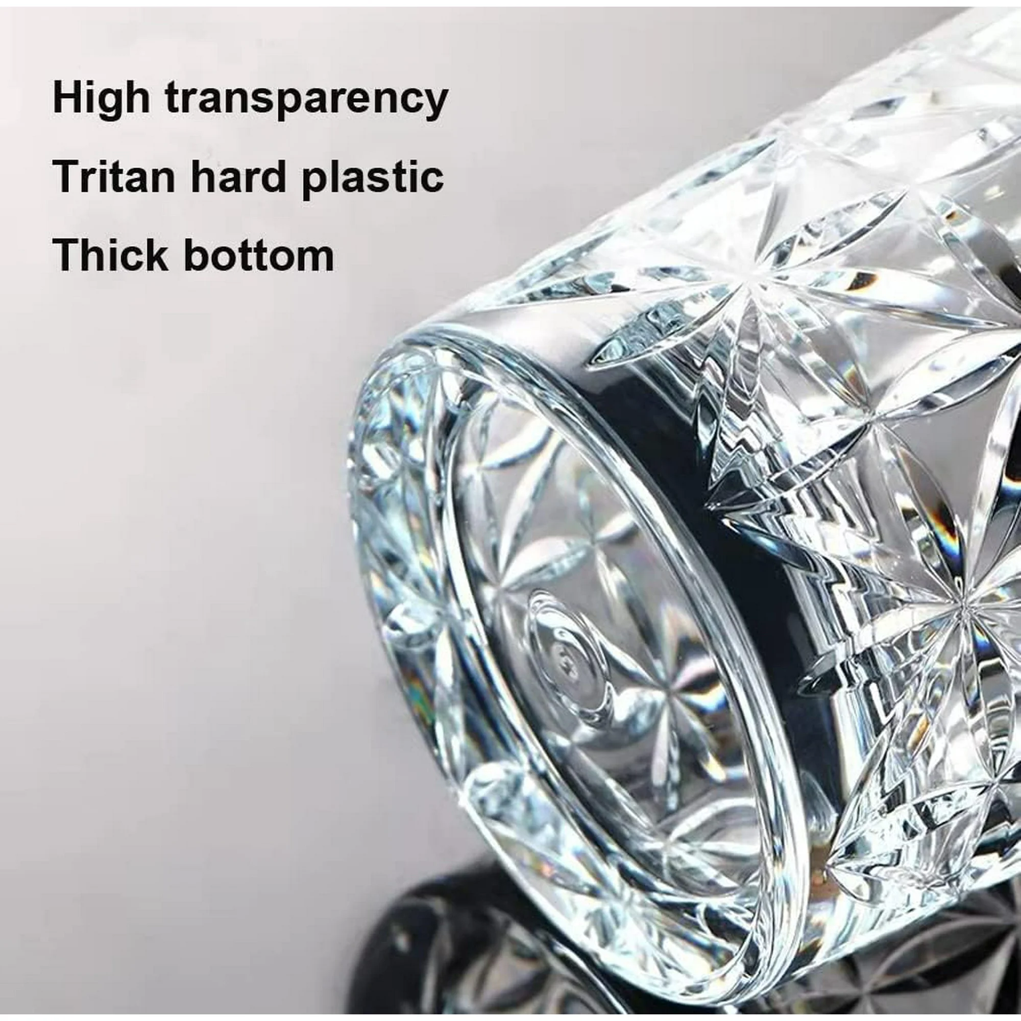 9 Oz Unbreakable Drinking Glasses Dishwasher Safe Acrylic - Image 3